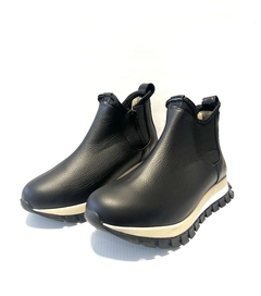 Bota de cuero combinada Keady (150).