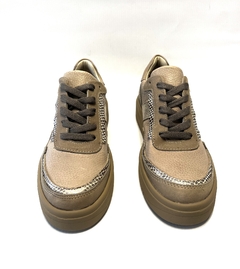 Zapatilla de cuero combinado Keady (5680). en internet