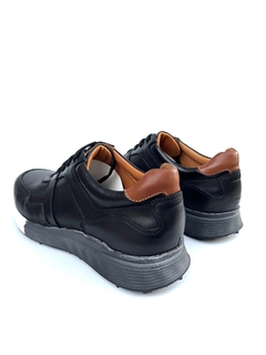Zapatilla de cuero Franco Pasotti (Grama) - Calzados Miguel Angel - Zapatos de cuero