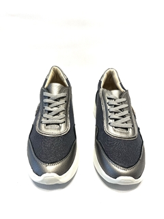 Zapatilla de cuero combinada Keady (440) en internet