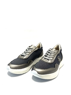 Zapatilla de cuero combinada Keady (440) - comprar online