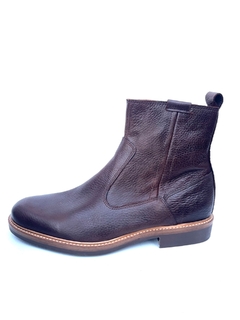 Bota de cuero con cierre Roble (L291) - comprar online