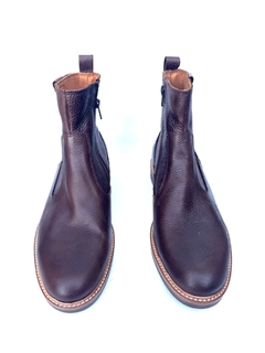 Bota de cuero con cierre Roble (L291) - Calzados Miguel Angel - Zapatos de cuero
