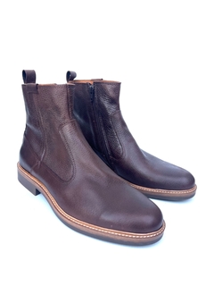 Bota de cuero con cierre Roble (L291)