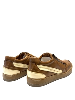 Zapatilla de cuero combinada Franco Pasotti (RAPALLI) - Calzados Miguel Angel - Zapatos de cuero