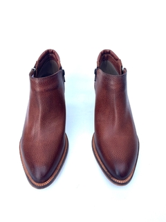 Botineta de cuero texana Gravagna (4051) - Calzados Miguel Angel - Zapatos de cuero