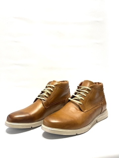 Bota de cuero acordonada Talbot (23012)