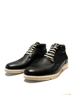 Bota de cuero acordonada Talbot (23012)