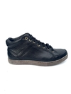 Zapatilla de cuero abotinada Perissinotto H (5015)