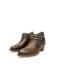 Botineta de cuero texana Gravagna (4002) - comprar online