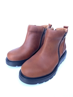 Bota de cuero con base (3404) - comprar online