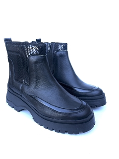 Bota de cuero combinada Keady (1725) - comprar online
