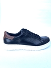 Zapatilla de cuero con cordones Palma (977).