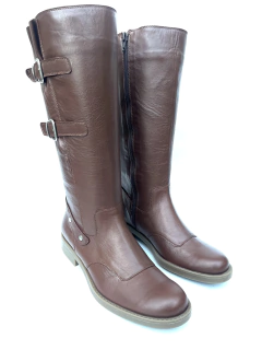 Bota de cuero caña alta Madero (1007) - tienda online
