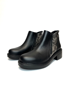 Bota de cuero combinada Keady (1526) - comprar online