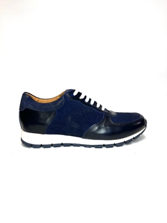 Zapatilla de cuero Talbot (17101) - comprar online