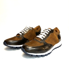 Zapatilla de cuero Talbot (17101)