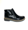 Bota de cuero charol Gina Ferrari (9009)