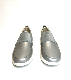 Zapatilla de cuero capellada elástica Cavatini M (39-2401) - Calzados Miguel Angel - Zapatos de cuero