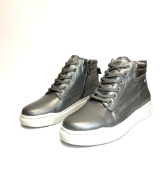 Zapatilla de cuero abotinada Cavatini M (41-1268) - comprar online