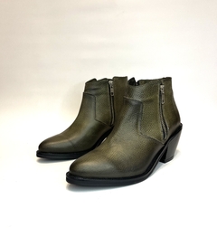 Bota de cuero texana Gravagna (4015)