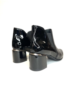 Bota de cuero combinada Micadel (VELVET) - Calzados Miguel Angel - Zapatos de cuero