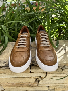Zapatilla de cuero Franco Pasotti (Leon) - comprar online