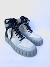 Zapatilla de cuero abotinada Troncoso (34)