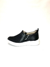 Zapatilla de cuero con lycra Keady (482)