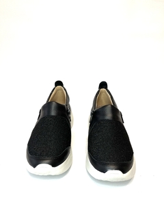 Zapatilla de cuero con lycra Keady (482) en internet