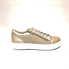 Zapatilla de cuero acordonada Kalel (2002C)