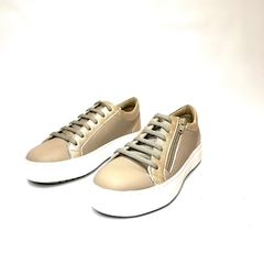 Zapatilla de cuero acordonada Kalel (2002C) - comprar online