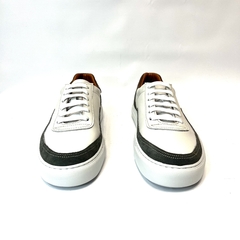 Zapatilla acordonada de cuero Perissinotto H (5006) en internet