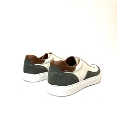 Zapatilla acordonada de cuero Perissinotto H (5006) - Calzados Miguel Angel - Zapatos de cuero