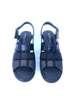 Sandalia de cuero combinada Penelope (978) - comprar online