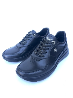 Zapatilla de cuero acordonada Cavatini M (39-1323) - comprar online
