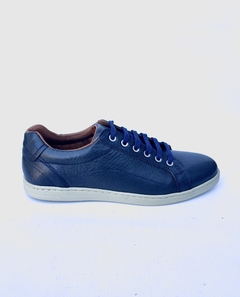 Zapatilla de cuero acordonada Perissinotto H (5005)