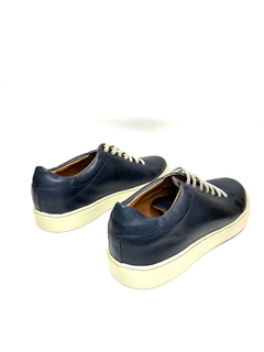 Zapatilla de cuero acordonada TALBOT (28102) en internet