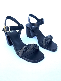 Sandalia de cuero con detalles Micadel (Venice)