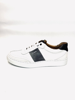 Zapatilla de cuero acordonada FRANCO PASOTTI (PIER) - comprar online