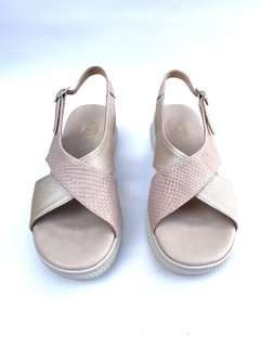 Sandalia de cuero Gina Ferrari (2000) - Calzados Miguel Angel - Zapatos de cuero