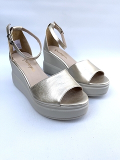 Sandalia de cuero Gravagna (6380) - comprar online