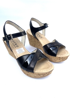 Sandalia de cuero combinada Madero (782) - comprar online
