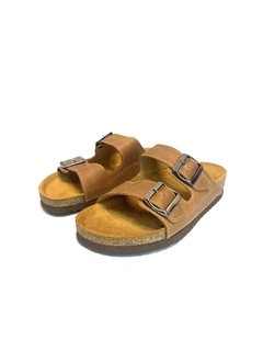 Chinela de cuero Fussbett (6438) - comprar online