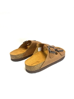 Chinela de cuero Fussbett (6438) - Calzados Miguel Angel - Zapatos de cuero