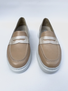 Mocasín de cuero con vincha Cavatini M (39-1203) en internet