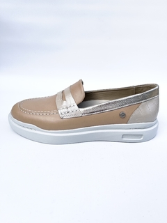 Mocasín de cuero con vincha Cavatini M (39-1203) - comprar online