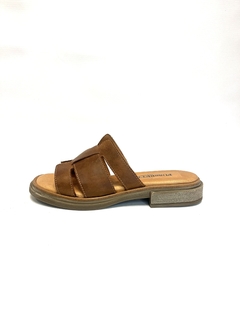 Chinela de cuero Fussbett (2206) - comprar online