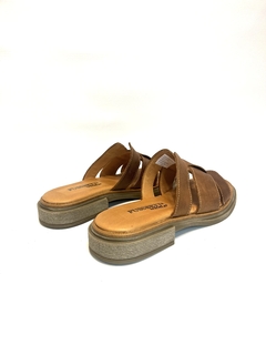 Chinela de cuero Fussbett (2206) - Calzados Miguel Angel - Zapatos de cuero