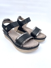 Sandalia de cuero combinada Keady (4112)